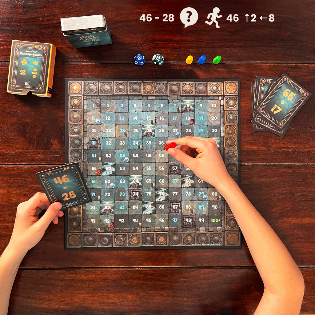 Mathepotamia Maths Board Game