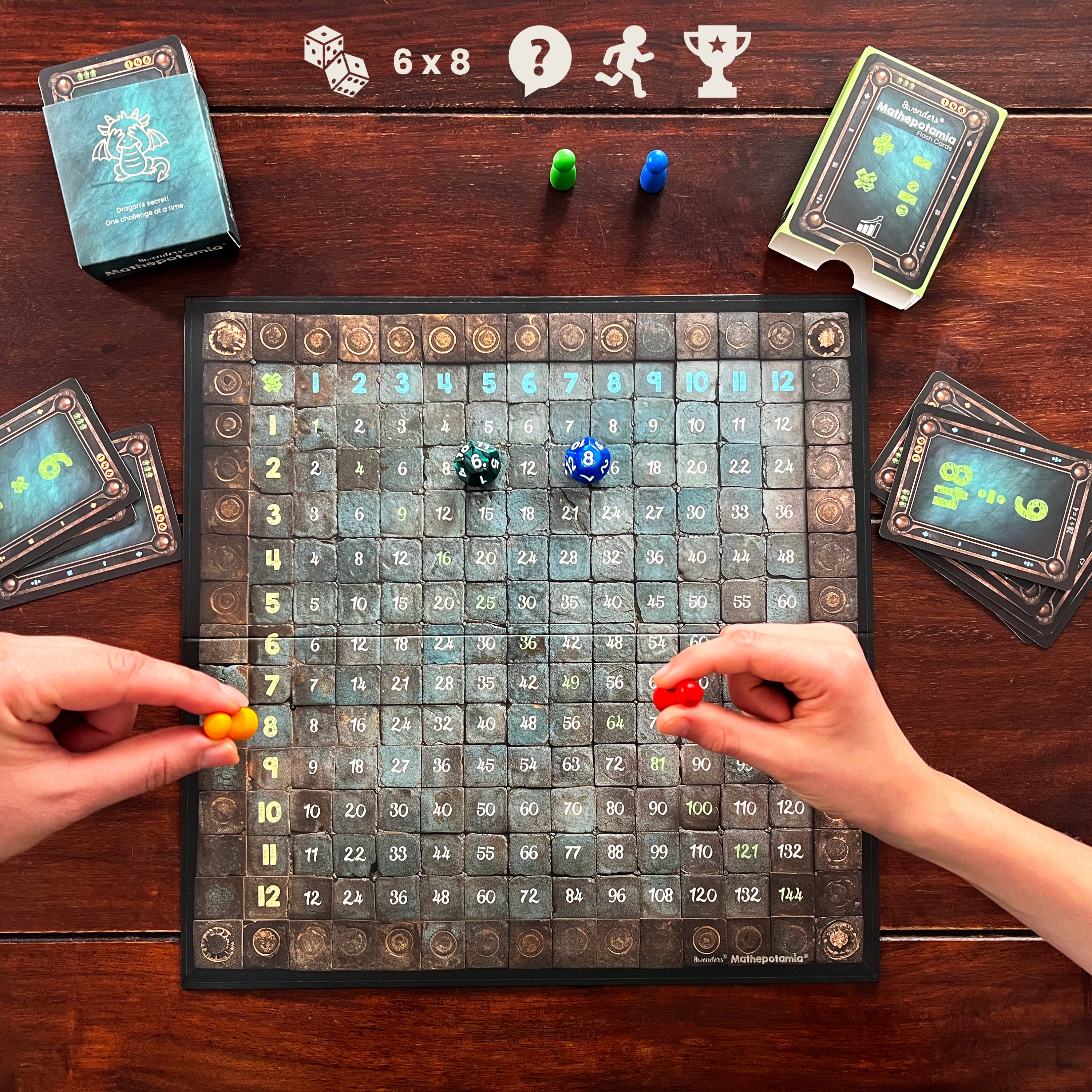 Mathepotamia Maths Board Game