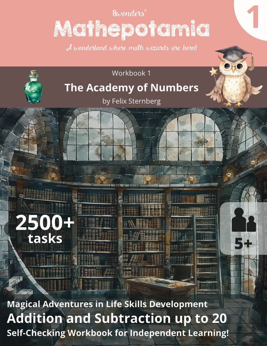 Mathepotamia Workbook 1: The Academy of Numbers