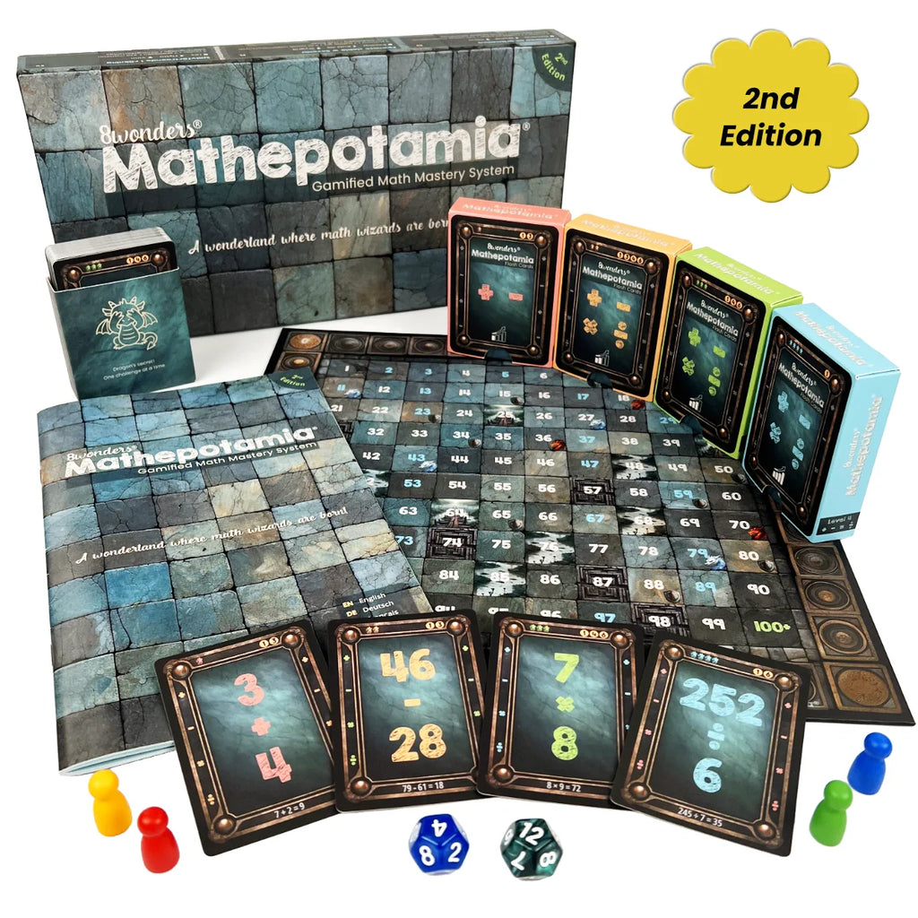 Mathepotamia Maths Board Game